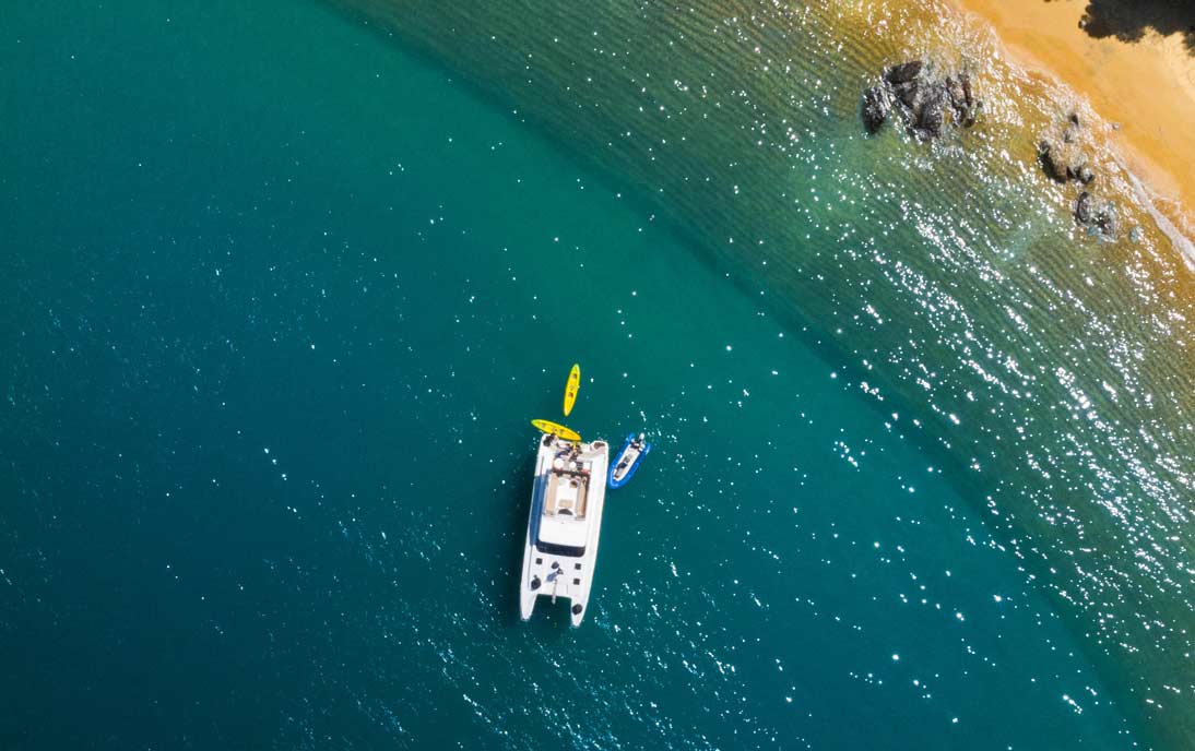 Enjoy a cruise in the Abel Tasman, then helicopter over Kahurangi National Park - the best of both worlds